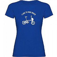 [해외]KRUSKIS I Like To Ride Bikes 반팔 티셔츠 1138062235 Royal Blue