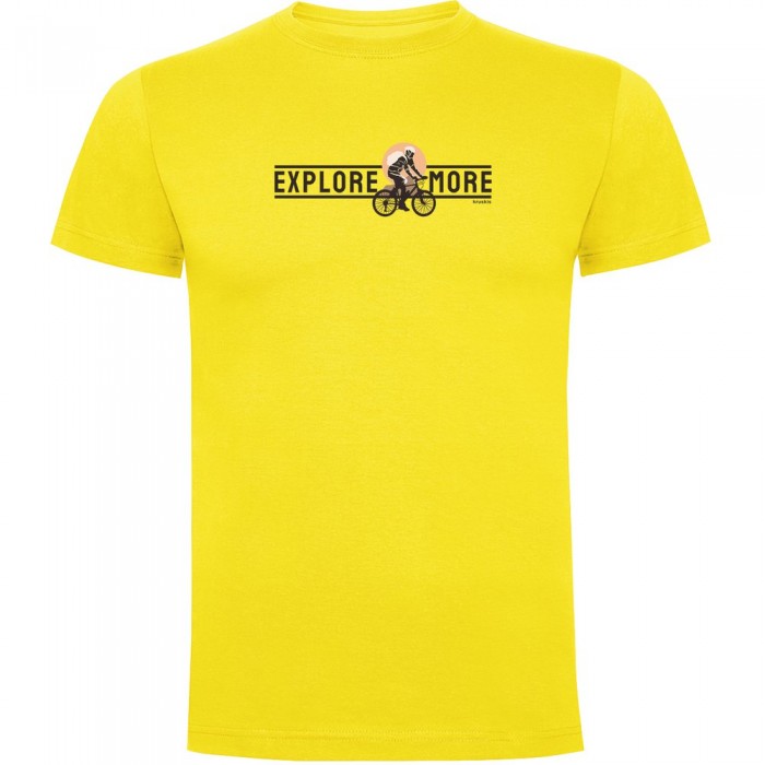 [해외]KRUSKIS Explore More 반팔 티셔츠 1138061897 Yellow