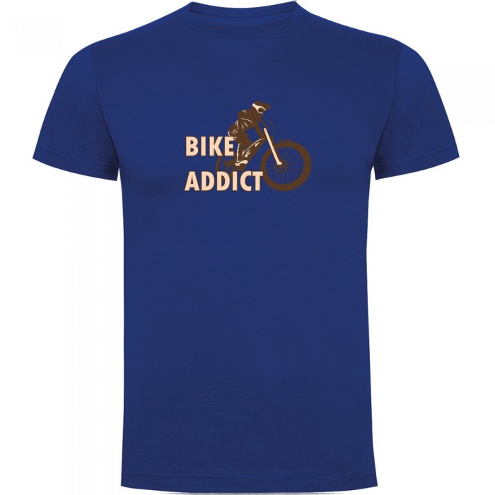 [해외]KRUSKIS Bike Addict 반팔 티셔츠 1138062048 Royal Blue