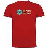[해외]KRUSKIS The World Around Me 반팔 티셔츠 1138062081 Red