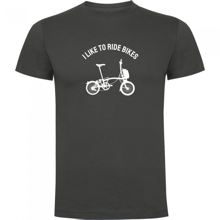 [해외]KRUSKIS I Like To Ride Bikes 반팔 티셔츠 1138062230 Dark Grey