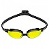 [해외]아쿠아스피어 수영 고글 Xceed.A 6138704393 Black / Black / Yellow Titanium Mirrored