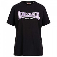 [해외]LONSDALE Ousdale 반팔 티셔츠 138795192 Black / Lilac / White