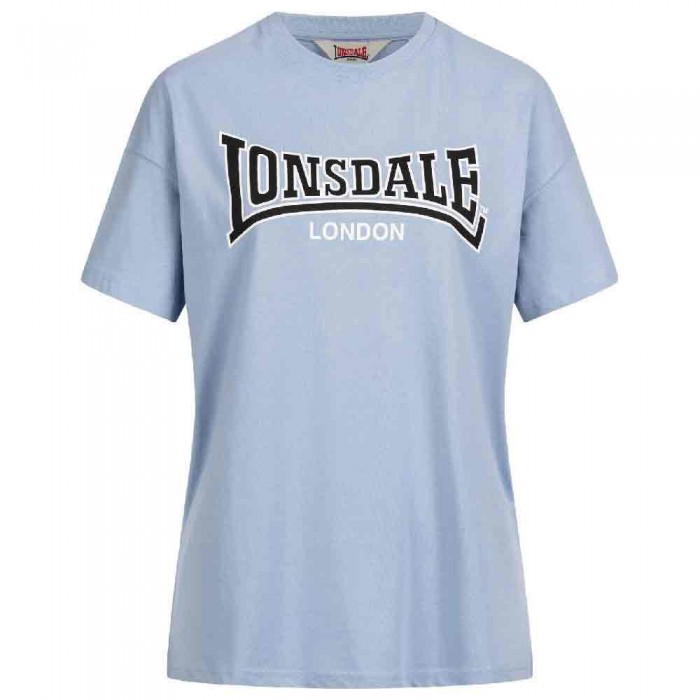 [해외]LONSDALE Ousdale 반팔 티셔츠 138795193 Pastel Blue / Black / White