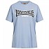 [해외]LONSDALE Ousdale 반팔 티셔츠 138795193 Pastel Blue / Black / White