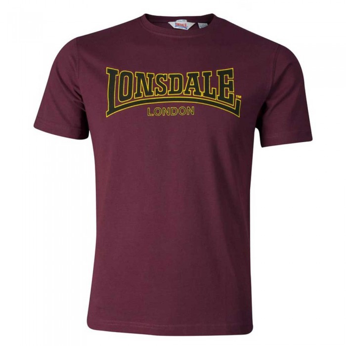 [해외]LONSDALE Classic 반팔 티셔츠 138795024 Oxblood