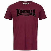 [해외]LONSDALE Ll008 One Tone 반팔 티셔츠 138795151 Oxblood / Black