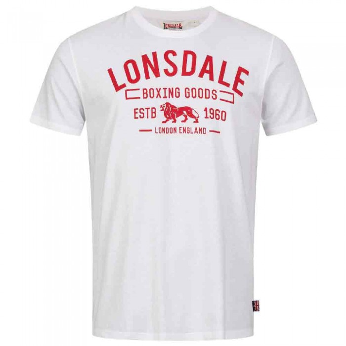 [해외]LONSDALE Papigoe 반팔 티셔츠 138795200 White / Red