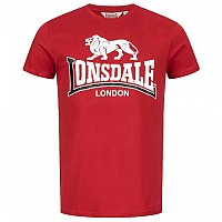 [해외]LONSDALE Parson 반팔 티셔츠 138795202 Dark Red / White / Black