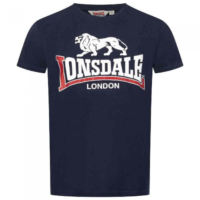 [해외]LONSDALE Parson 반팔 티셔츠 138795203 Navy / White / Dark Red