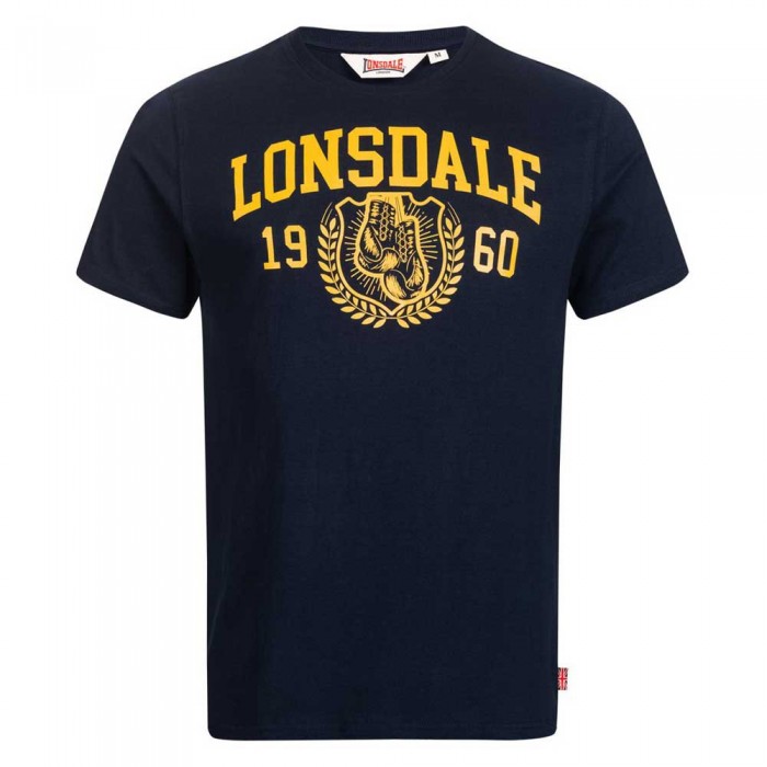 [해외]LONSDALE Staxigoe 반팔 티셔츠 138795250 Dark Navy / Yellow