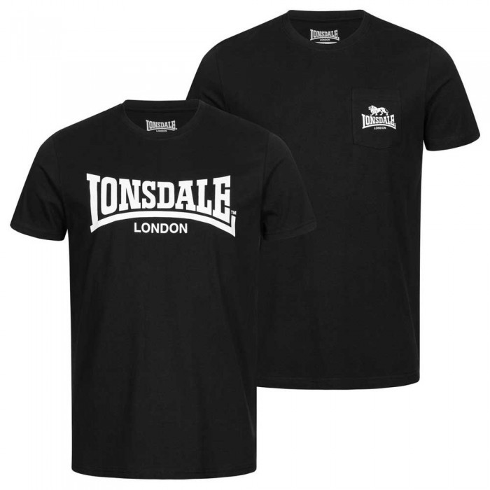 [해외]LONSDALE Sussex 반팔 티셔츠 2 단위 138795260 Black