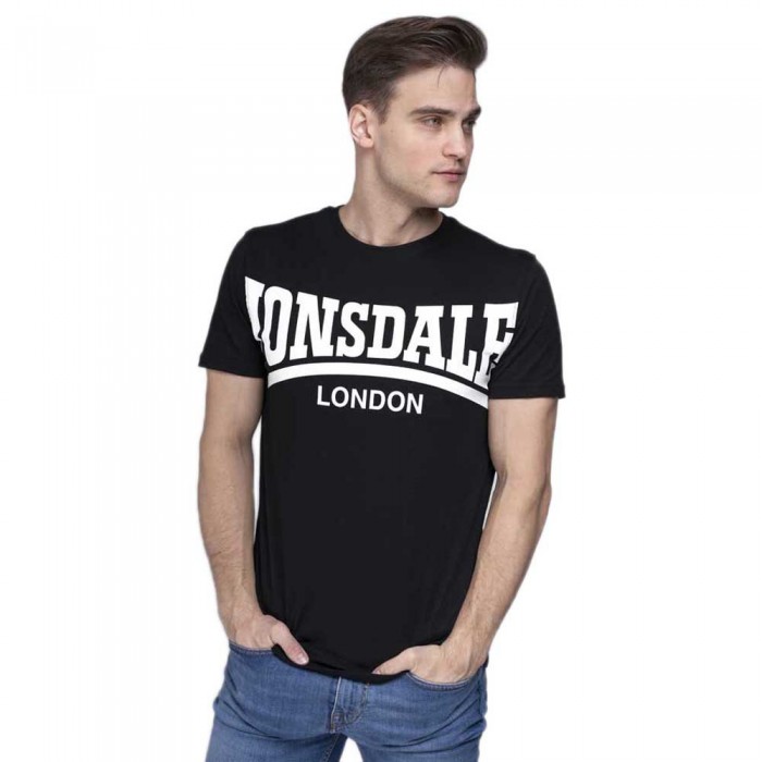 [해외]LONSDALE York 반팔 티셔츠 138795308 Black
