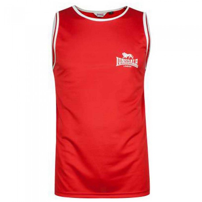 [해외]LONSDALE Amateur Singlet 민소매 티셔츠 7138794953 Red