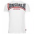 [해외]LONSDALE Creaton 반팔 티셔츠 7138795039 White