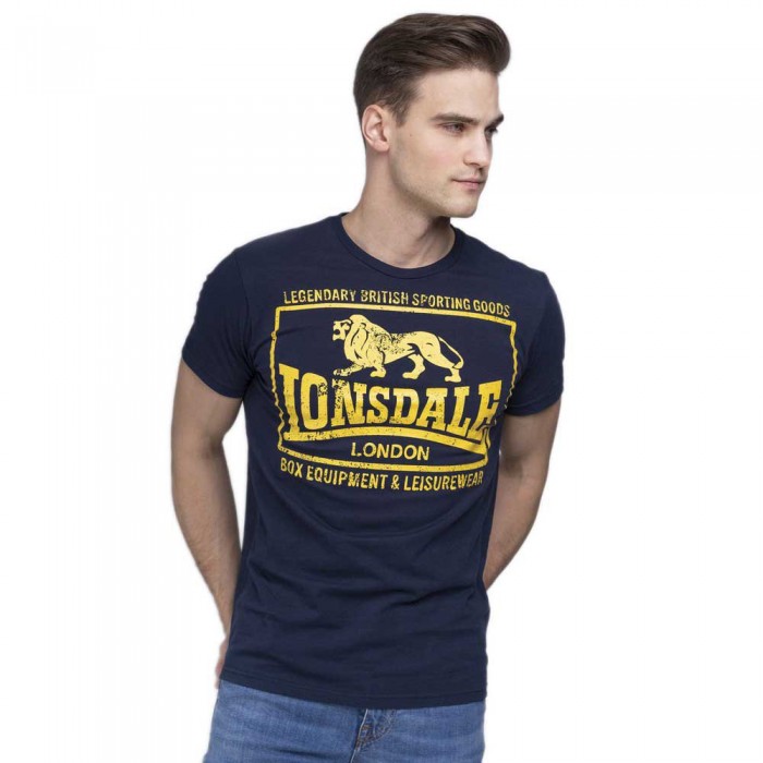 [해외]LONSDALE Hounslow 반팔 티셔츠 7138795104 Navy