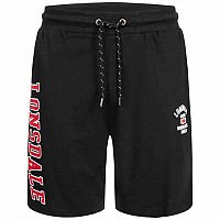 [해외]LONSDALE Knutton 운동복 반바지 7138795128 Black