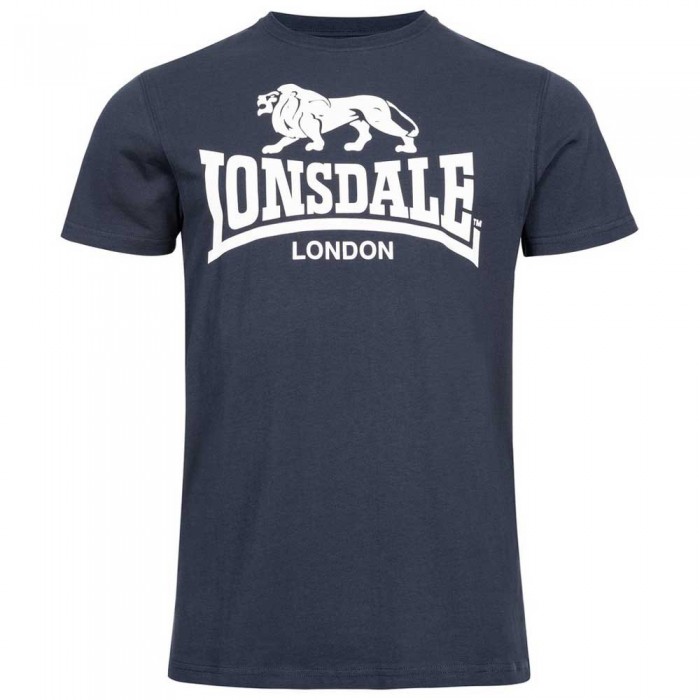 [해외]LONSDALE 로고 반팔 티셔츠 7138795158 Navy