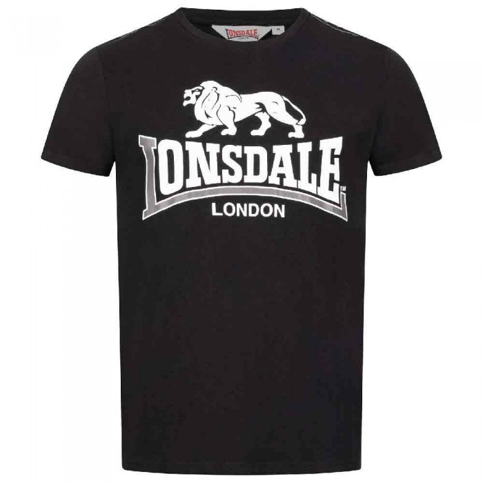 [해외]LONSDALE Parson 반팔 티셔츠 7138795201 Black / White / Charcoal