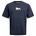 [해외]LONSDALE Sarclet 반팔 티셔츠 7138795230 Navy / Ecru
