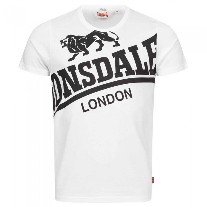 [해외]LONSDALE 반팔 티셔츠 Symondsbury 7138795262 White / Black