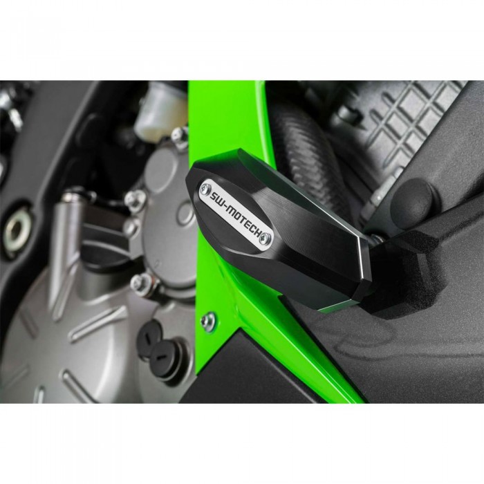 [해외]SW-MOTECH Kawasaki Ninja ZX-6R 636 엔진 슬라이더 9138817100 Black