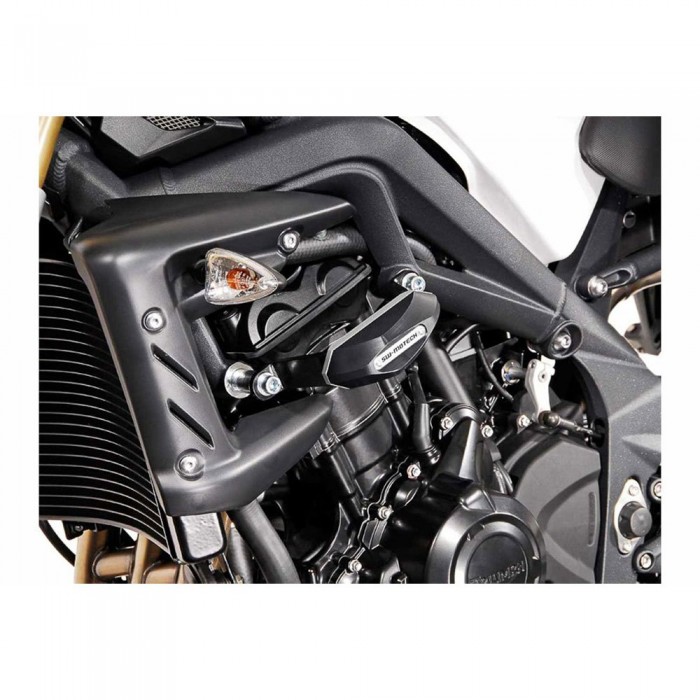 [해외]SW-MOTECH Triumph Street Triple 675 엔진 슬라이더 9138817218 Black