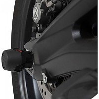 [해외]SW-MOTECH Yamaha YZF-R1/MT-10 리어 액슬 프로텍터 9138817262 Black