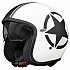 [해외]프리미어  헬멧 Vintage Evo Star 8 BM 오픈 페이스 헬멧 9138713084 White / Black