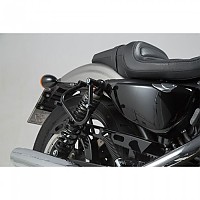 [해외]SW-MOTECH 우측 케이스 피팅 SLC HTA.18.768.11001 Harley Davidson 9138821073 Black