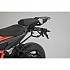 [해외]SW-MOTECH SLC KTM Super Duke 1290 R ABS 19-22 왼쪽 케이스 피팅 9138821102 Black