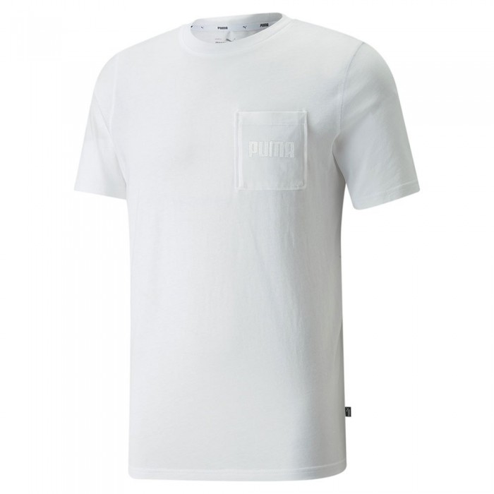 [해외]푸마 Modern Basics 포켓 반팔 티셔츠 138522904 Puma White