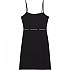 [해외]캘빈클라인 JEANS 드레스 로고 Tape Strappy 138803400 Ck Black