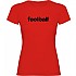 [해외]KRUSKIS Word Football 반팔 티셔츠 3138255918 Red