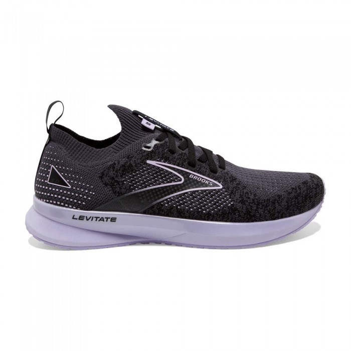 [해외]브룩스 Levitate StealthFit 5 Running Shoes 6138641663 Black / Ebony / Lilac