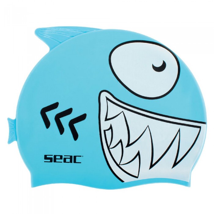 [해외]SEACSUB 실리콘 주니어 수영 모자 Fancy Shark 6138749430