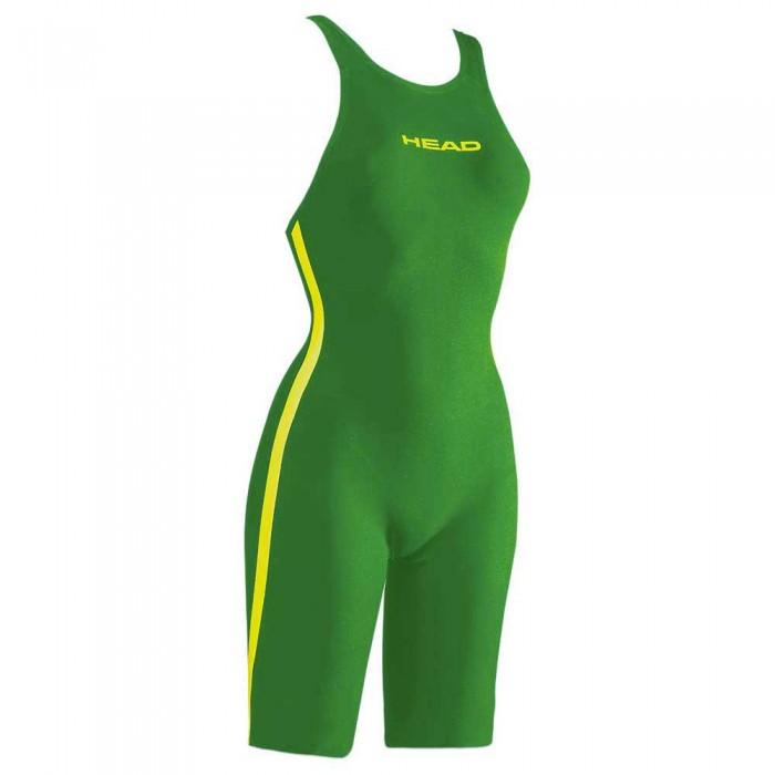 [해외]헤드 SWIMMING Liquid Fire Knee VX Open Back Swimsuit Refurbished 6138881396 Brazil / Yellow Green