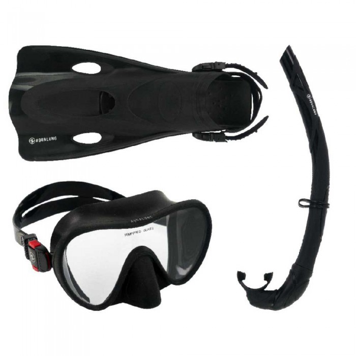[해외]아쿠아렁 SPORT Nabul Snorkeling Set 10138773546 Black