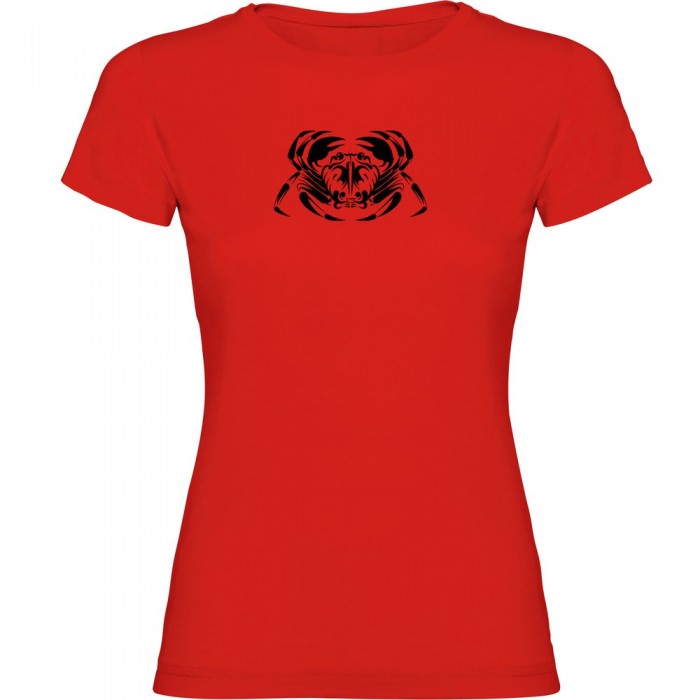 [해외]KRUSKIS Crab Tribal 반팔 티셔츠 10138100715 Red