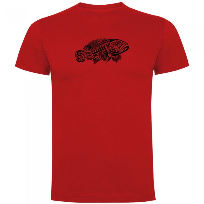 [해외]KRUSKIS 반팔 티셔츠 Grouper Tribal 10138100727 Red