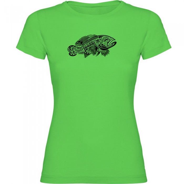 [해외]KRUSKIS Grouper Tribal 반팔 티셔츠 10138100732 Light Green