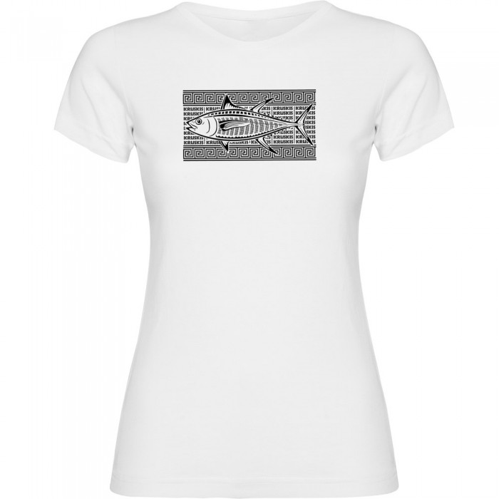 [해외]KRUSKIS Tuna Tribal 반팔 티셔츠 10138100774 White