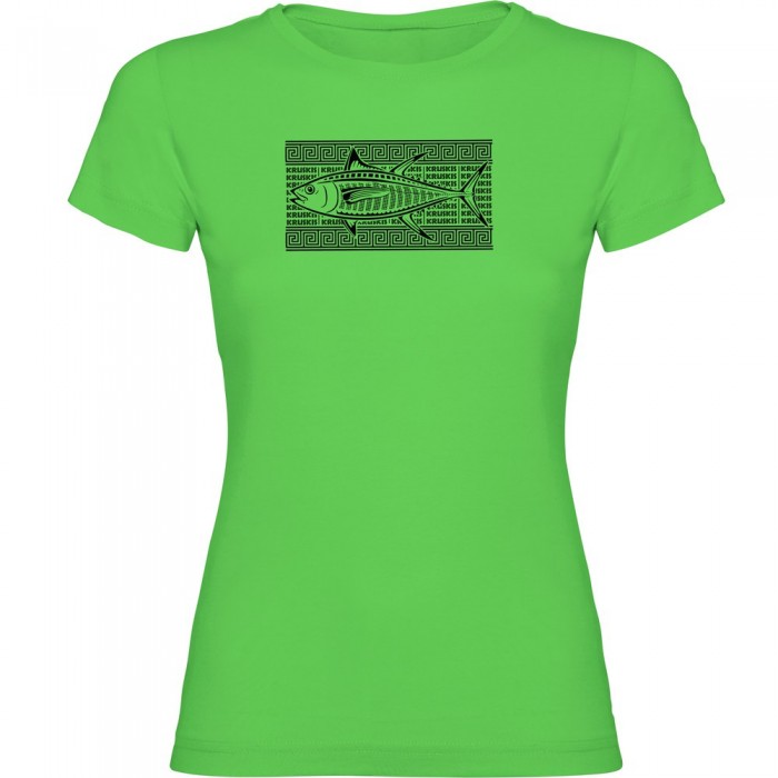 [해외]KRUSKIS 반팔 티셔츠 Tuna Tribal 10138100777 Light Green
