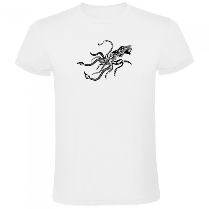 [해외]KRUSKIS Squid Tribal 반팔 티셔츠 10138100781 White