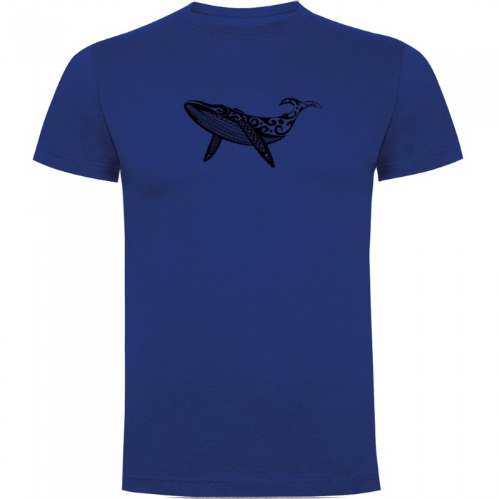 [해외]KRUSKIS Whale Tribal 반팔 티셔츠 10138100799 Royal Blue