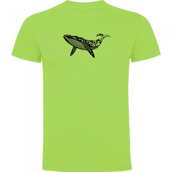[해외]KRUSKIS Whale Tribal 반팔 티셔츠 10138100800 Light Green