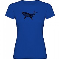 [해외]KRUSKIS Whale Tribal 반팔 티셔츠 10138100806 Royal Blue