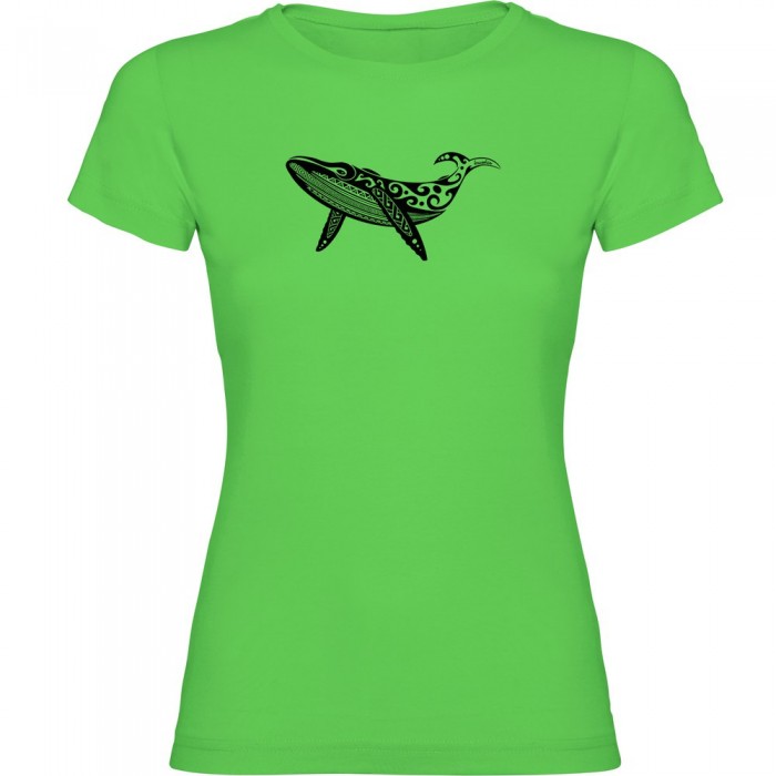 [해외]KRUSKIS Whale Tribal 반팔 티셔츠 10138100807 Light Green