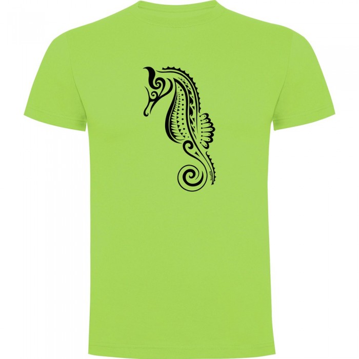 [해외]KRUSKIS Seahorse Tribal 반팔 티셔츠 10138100815 Light Green