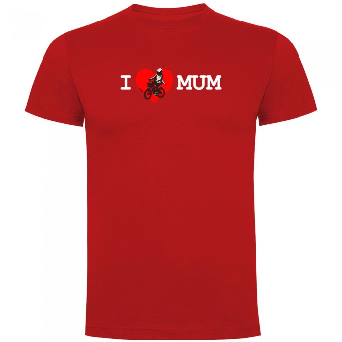 [해외]KRUSKIS I Love Mum 반팔 티셔츠 1138062366 Red